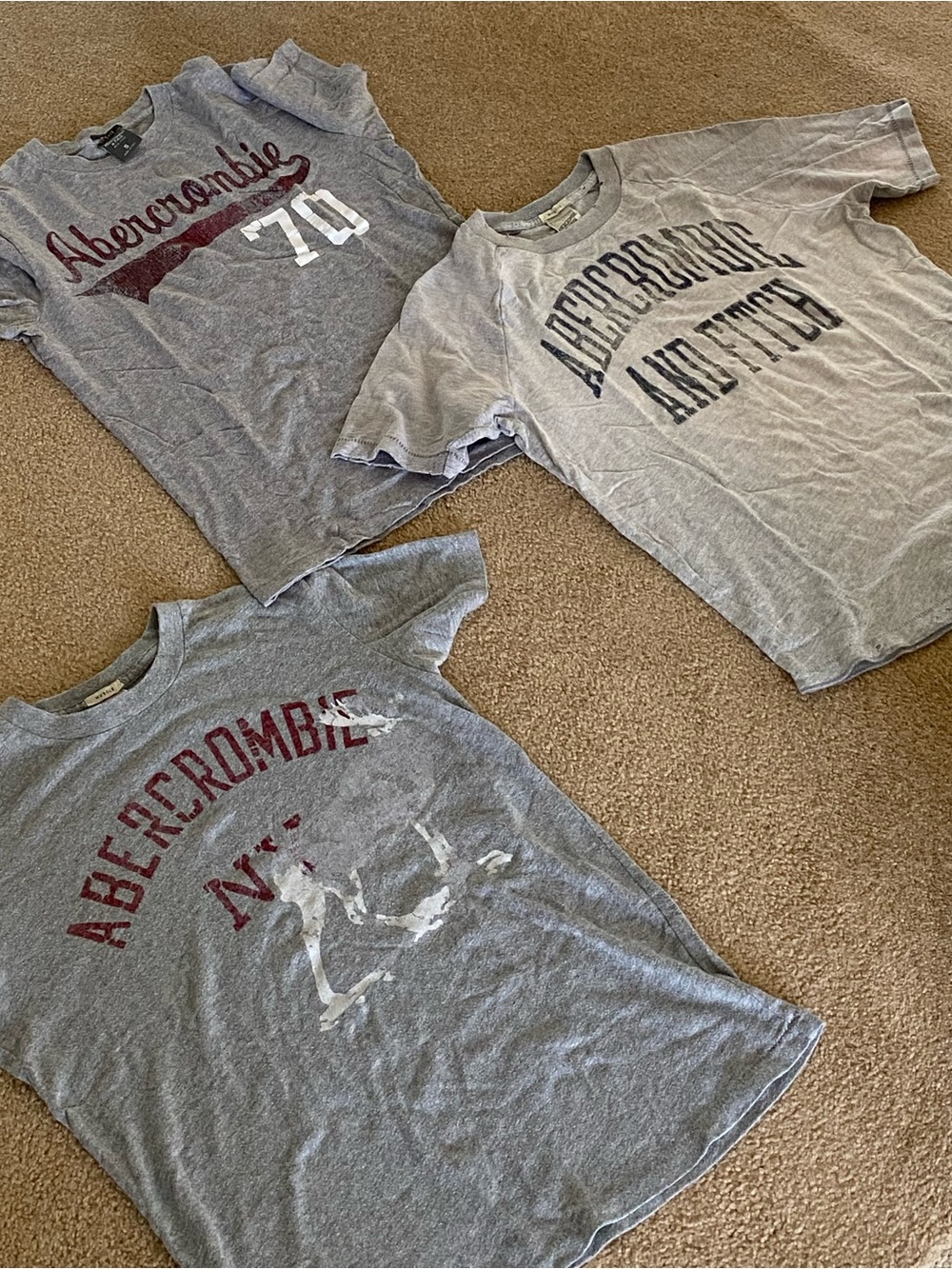 Lot of 3 Men’s Y2K 2000s Muscle T-Shirts | Size S